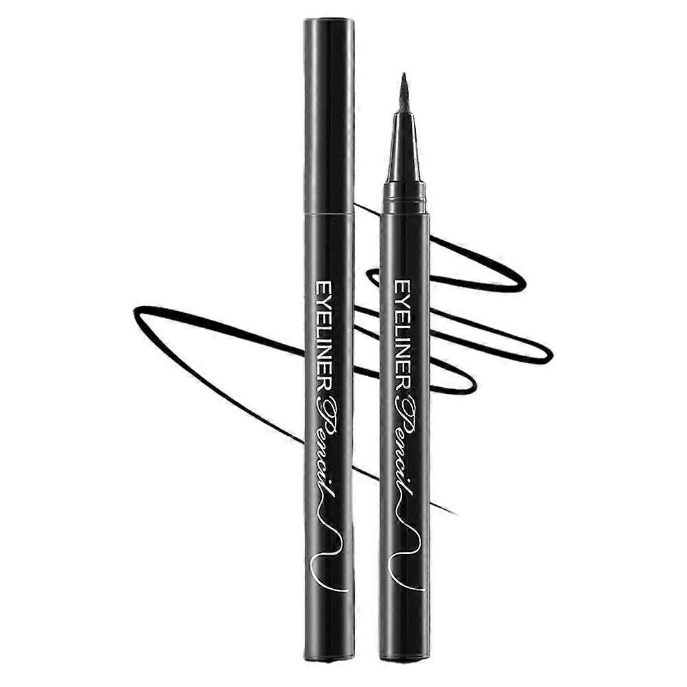 Double Head Eyeliner Stamp Waterproof No Smudge Easy To Use For Beginners Professional Makeup