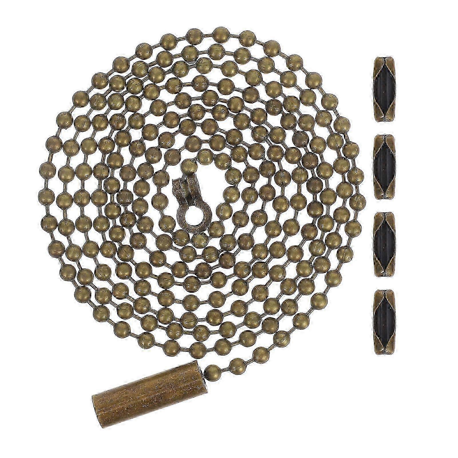 Ceiling Fan Pull Chain Switch With Beaded Chain Decorative Fan Pull Chain Extender For Light Fixtures Ceiling Fan Accessory Long Fan Pull Ch