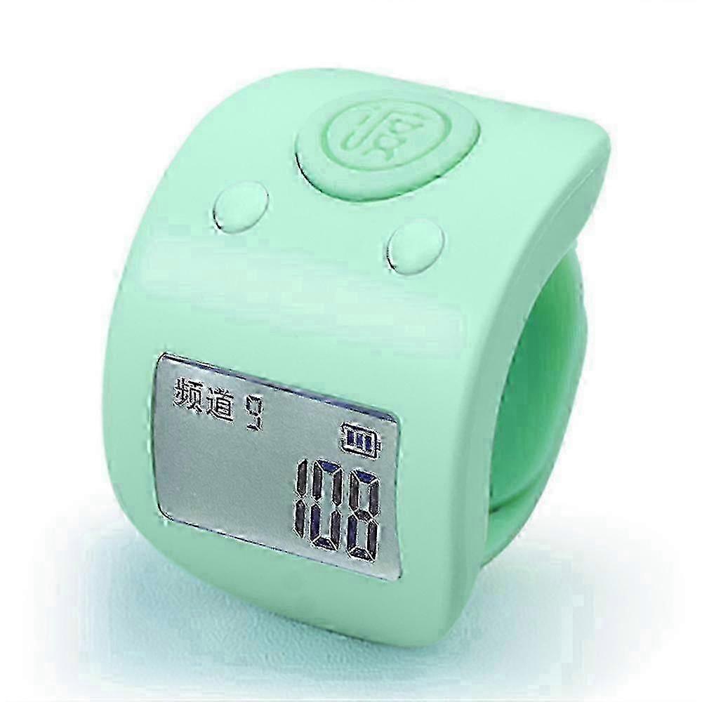 2025 Rechargeable Finger Counter, IPX8 Waterproof Lap Counter, Silent 6 Channel Digital Tasbih Counter for Prayer