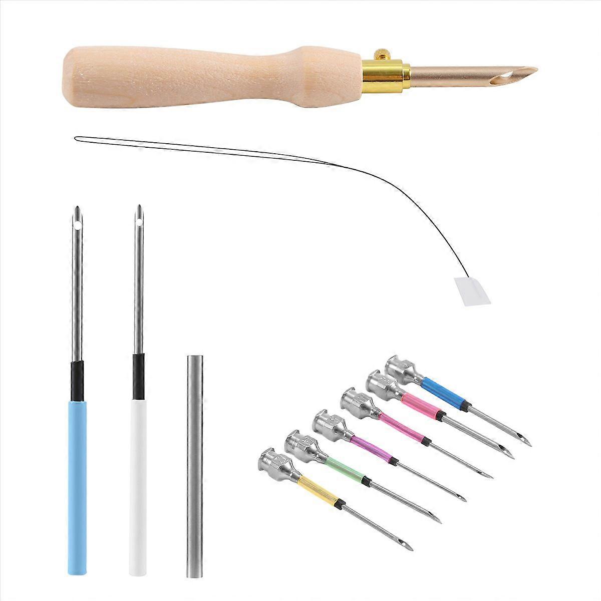 11Pcs Punch Needle Tool Kit Embroidery Stitching Punch Needle