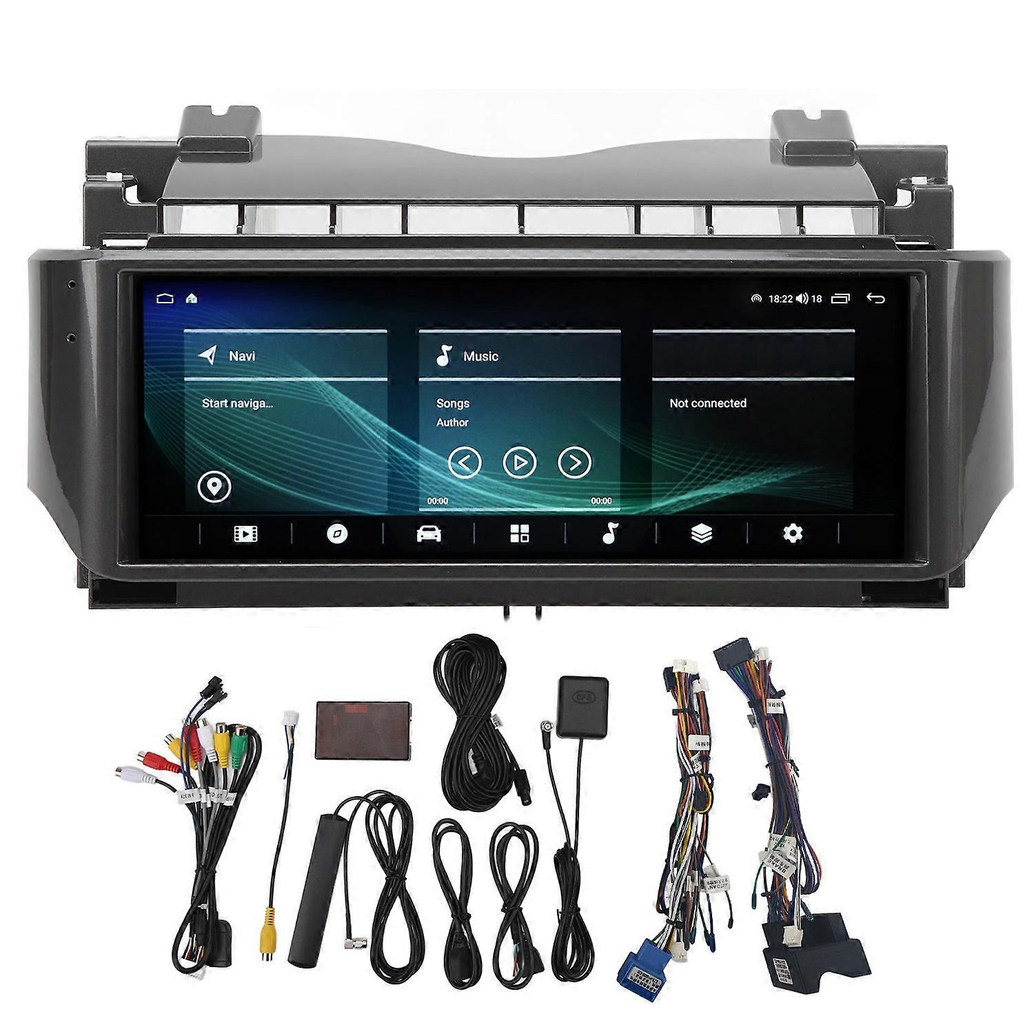 12.3in 8 Core Car Multimedia Player Touch Screen GPS Navigation Stereo Radio Player Replacement for 
