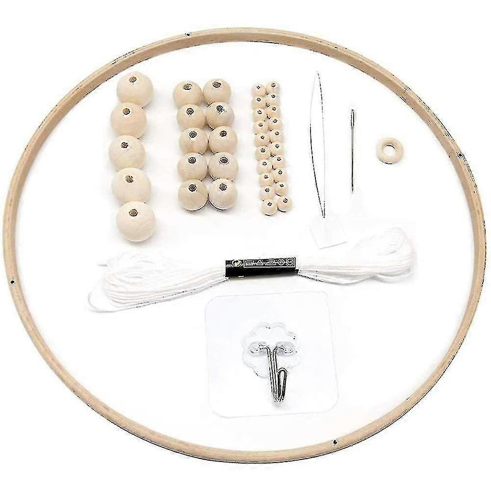 41pcs الإطار المحمول للحرف الطبيعية الخشب المحمول شماعات المحمول كيت