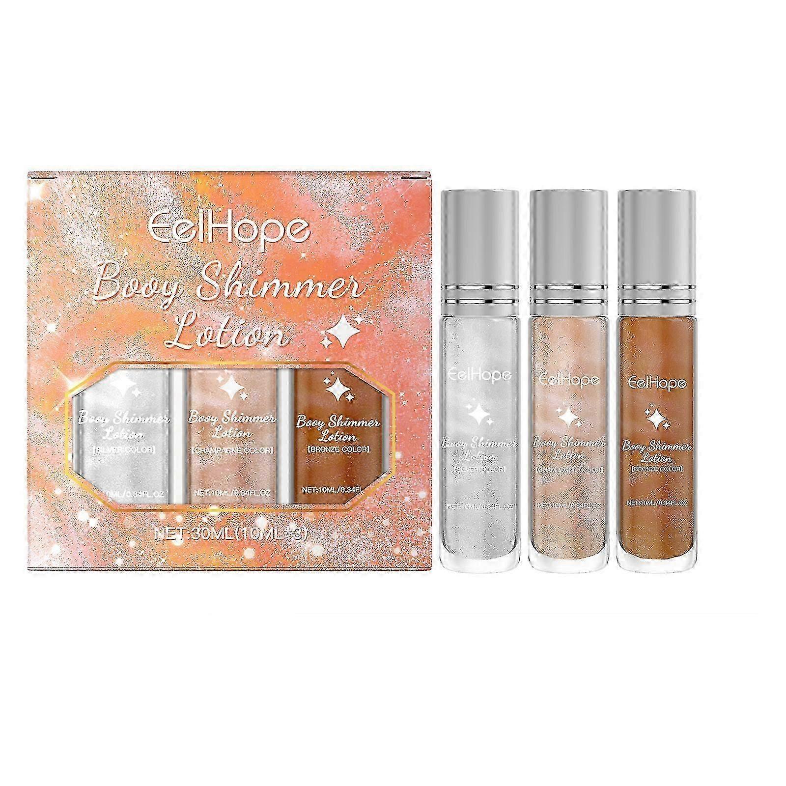 Liquid Fluorescent Face Highlight Oil Stick Set - Glow Makeup For Parties Events