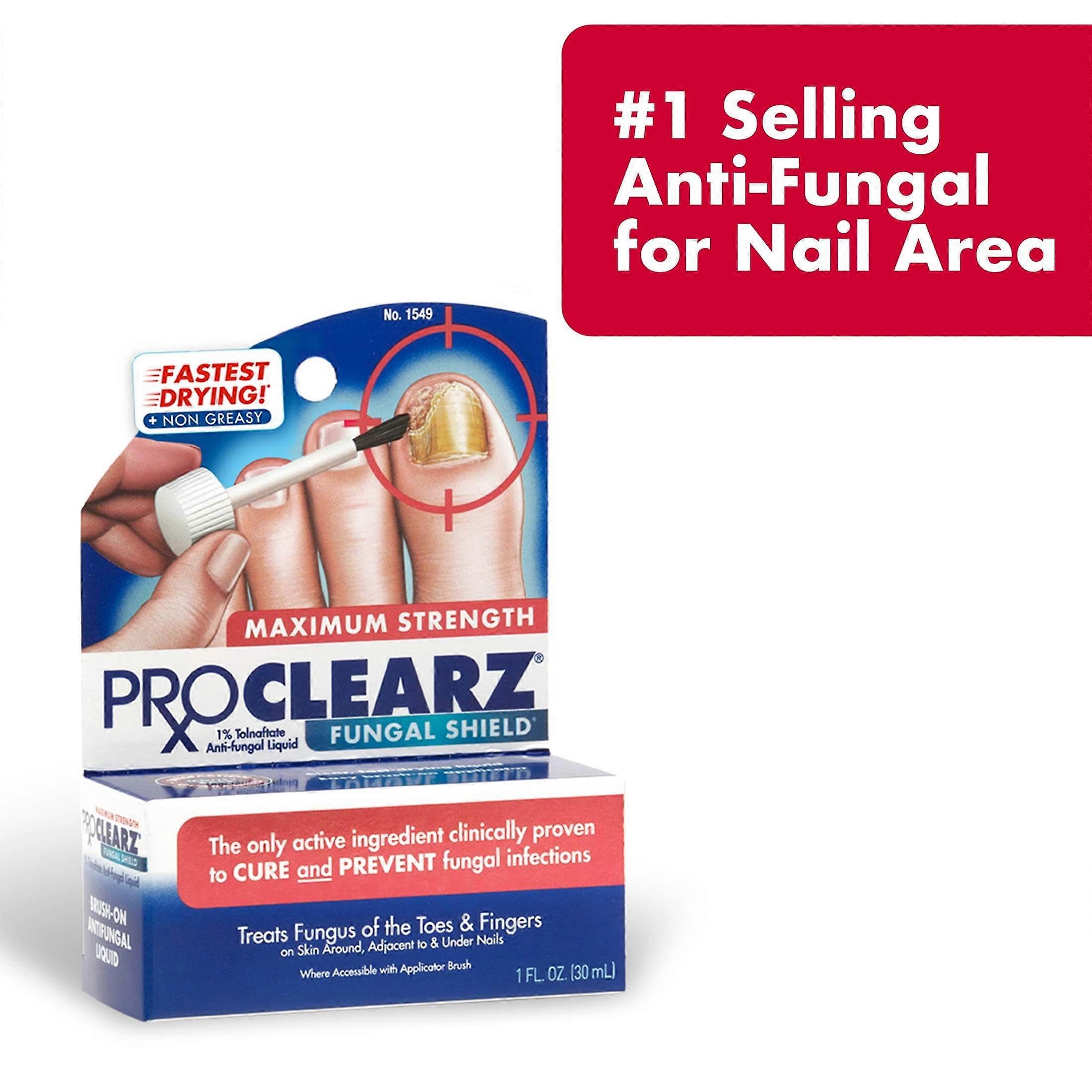 Prox Clearz Fungal Shield 刷涂式抗真菌液，1 盎司