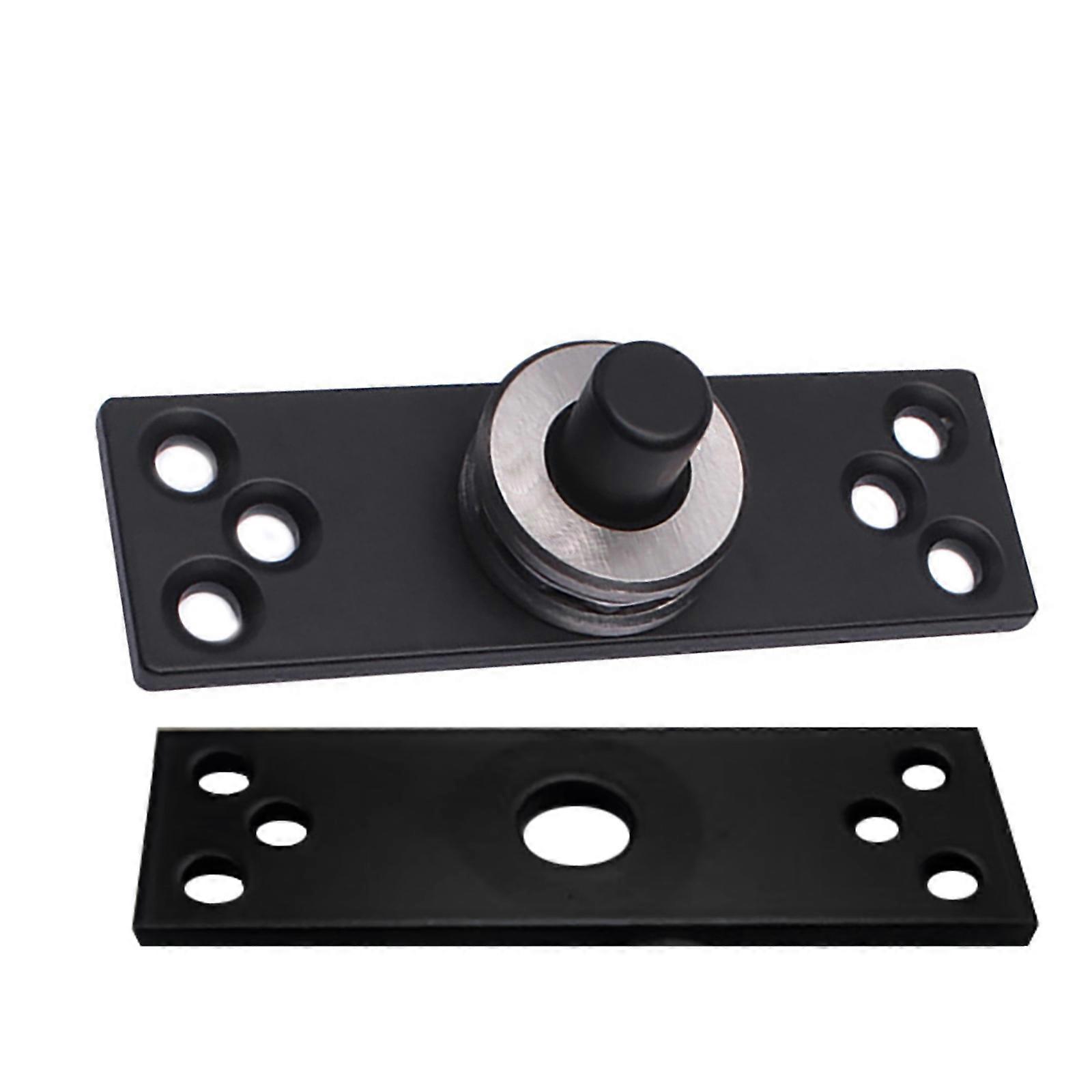 Concealed 360 Degree Rotating Hinge Woodworking Door Hardware 360 Degree Rotation for Elegant & Functional Door Solution  Matt black