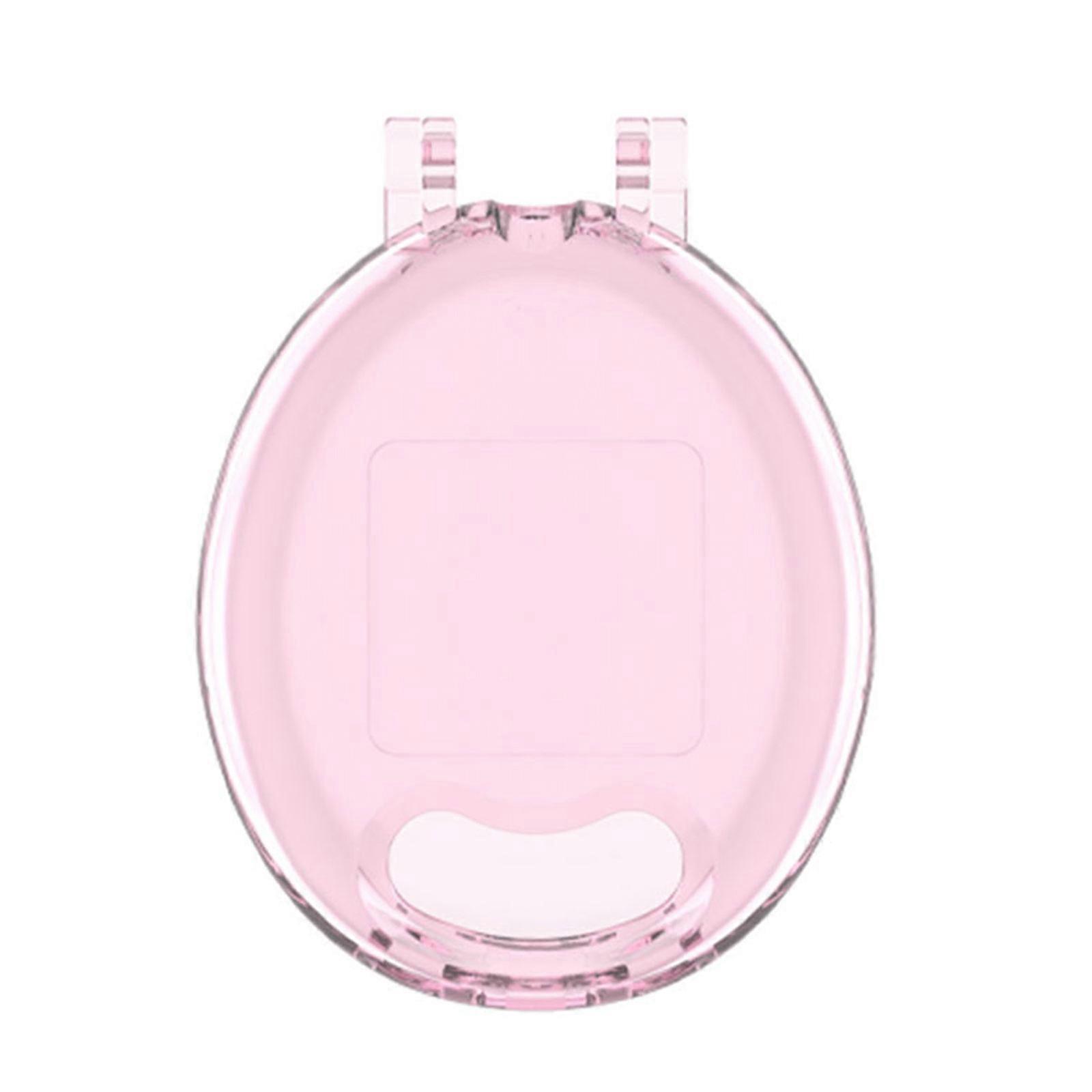 Protective Cover for Original Game Machine Waterproof Skin Transparent Sleeve Dustproof Case Protector Case  Transparent pink