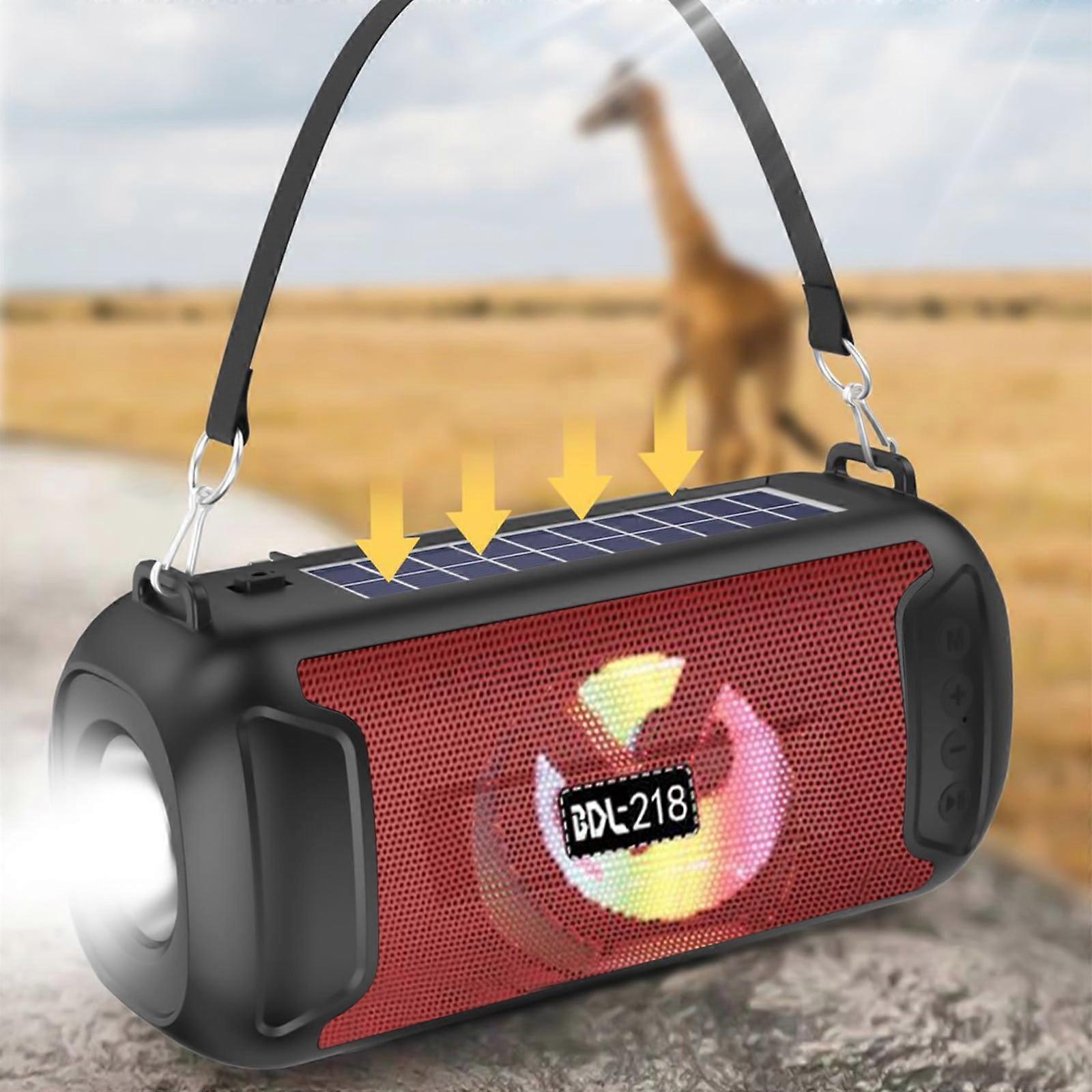 Clearance！Smart Appliances Bluetooth Speaker, Mighty Sound, Deep Bass, 1200mAh Power Bank, Portable Speaker With Built-in Handle For Outdoor