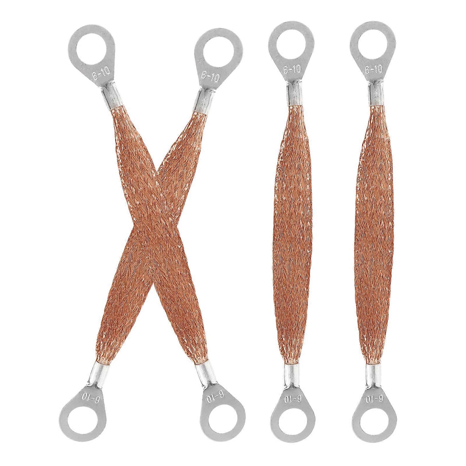 Automobile Ground Strap Copper Wire with 4Pcs Anti Static Strips