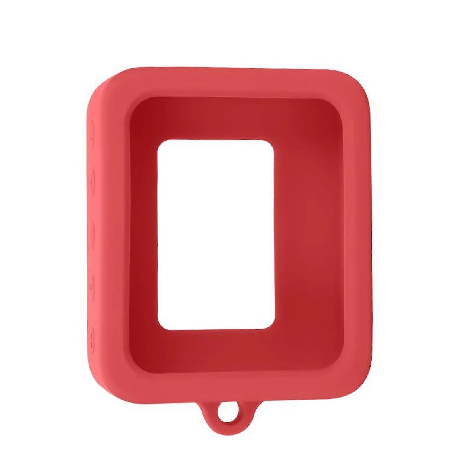 AntiSlip Shockproof Speaker Case Silicone Cover for GO ESSENTIAL 2 Enhanceds Grip And Portability  Red