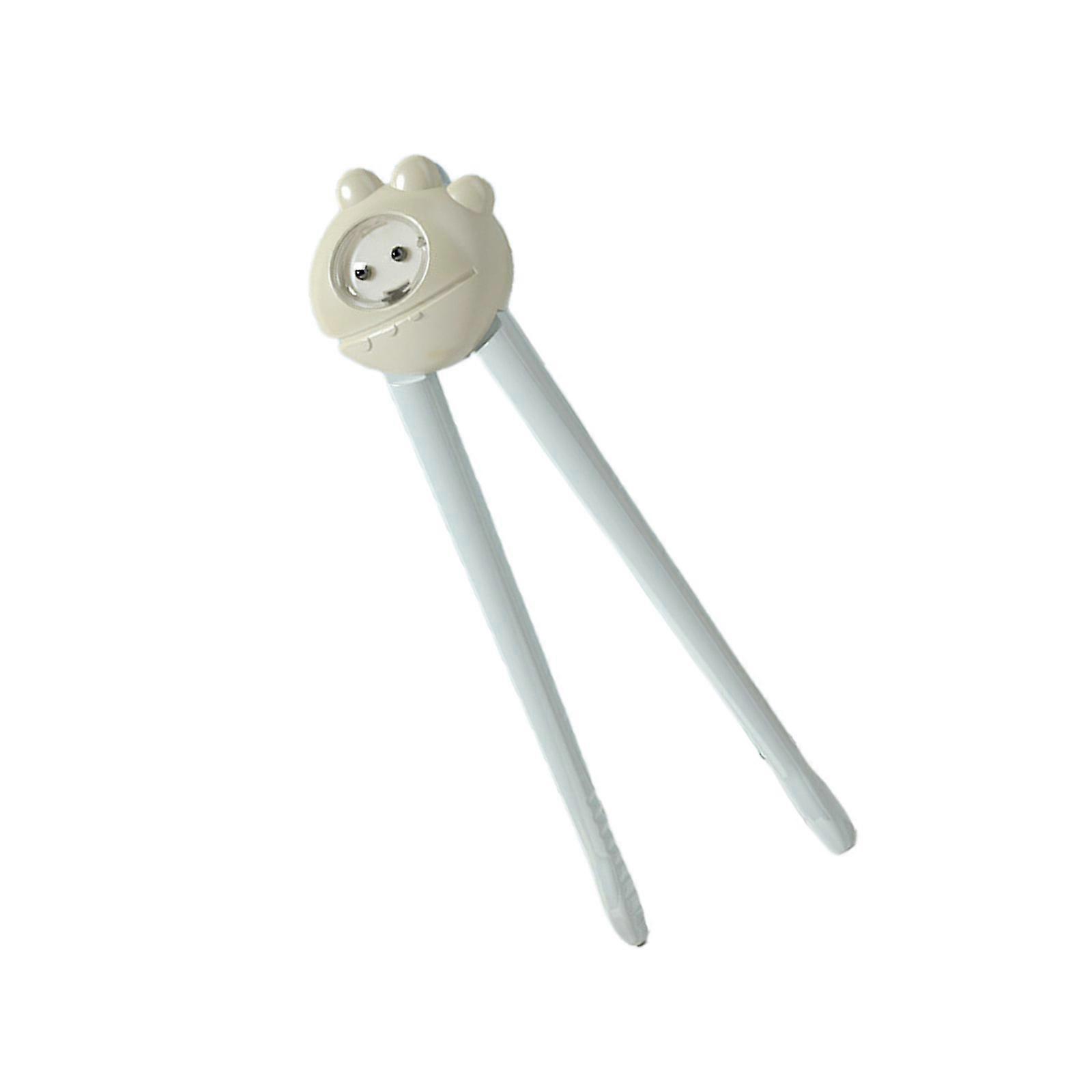 Ergonomic Training Chopsticks for Kids 3+ Years Lightweight ABS for Easy Learning and Safe Feeding Practice  Yellow