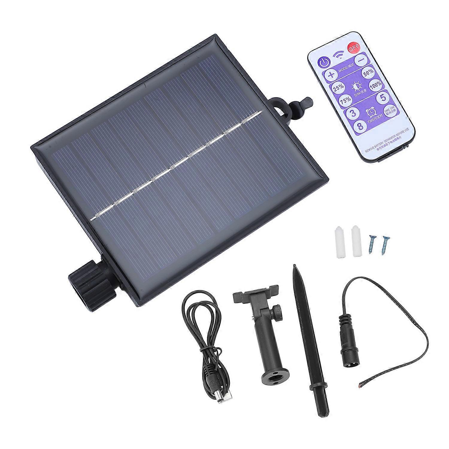 Solar String Light Control Box Automatic Adjustable Luminance Solar Lamp String Circuit Board
