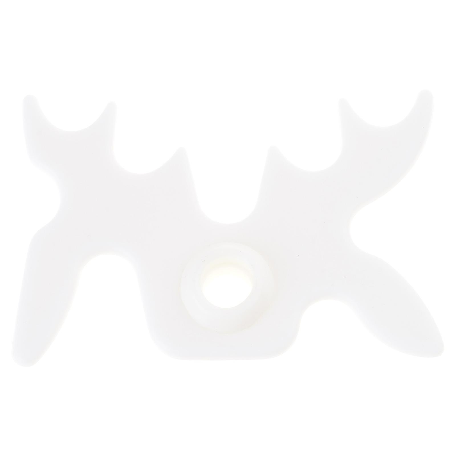 Billiard Rod Stick Frame Poles Rack Rest Snooker Cue Rack Billiard Cue Rack Plastic Snooker Pool Cue Rack Bridge Head  White