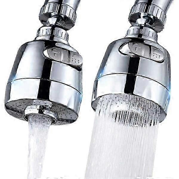 360 nozzle for faucet with shower - adapter for kitchen faucet silver 1 pc [DB] yc