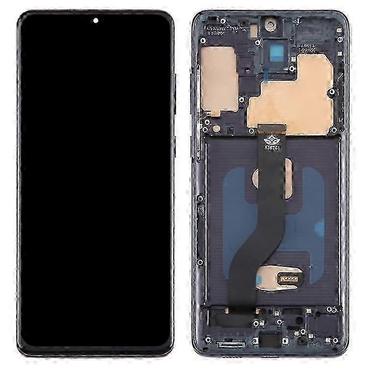Compatible For Samsung Galaxy S20 Plus 4G G985 / S20 Plus 5G G986 Grade C LCD Screen and Digitizer Assembly + Frame Part (TFT) (Wi