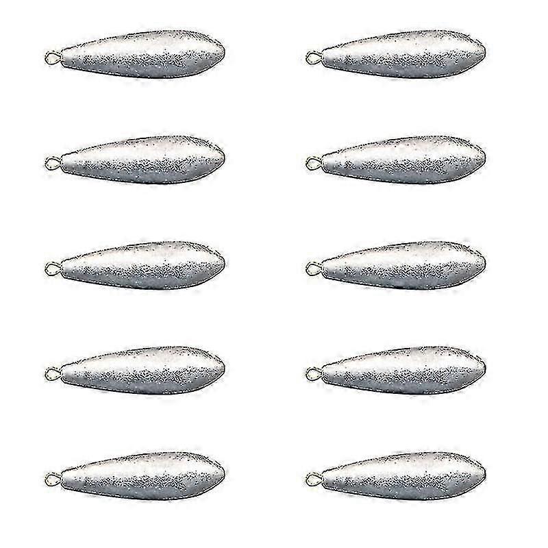 10pcs Peso de plomo de pesca