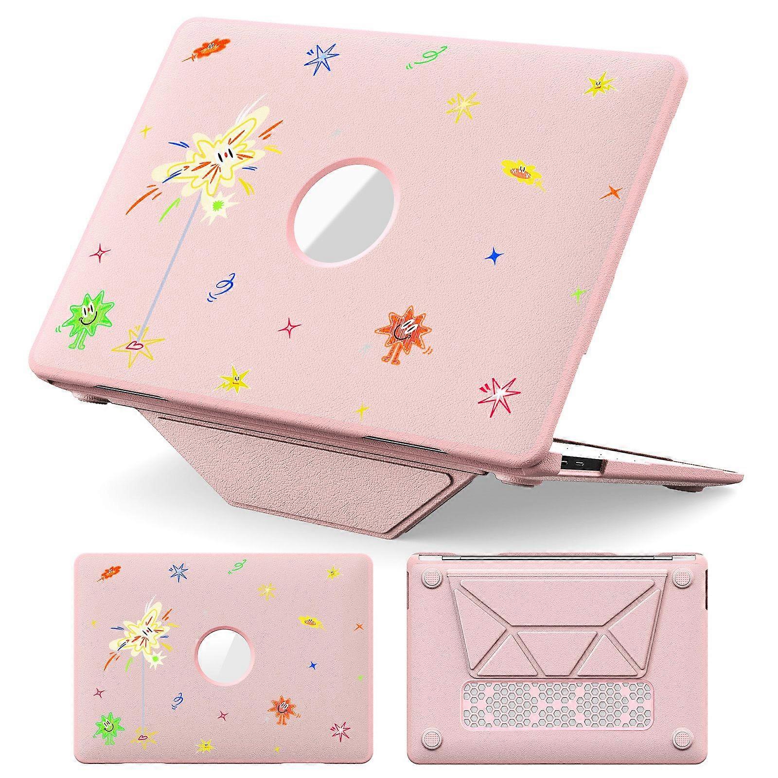 Pattern Printing Laptop Case for MacBook Air 13 inch (2020/2018) A2337 M1 A2179 A1932 Notebook Kickstand Cover