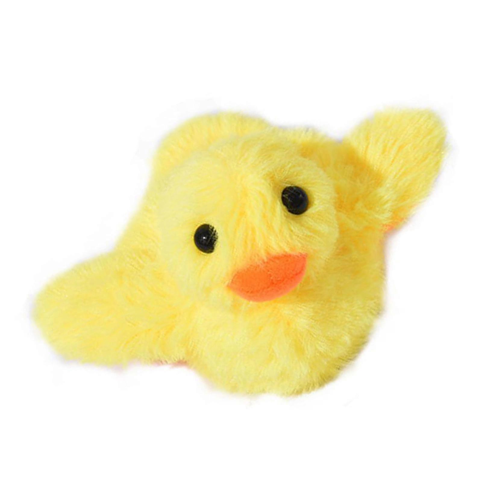 2PCS Electric Pet Plush Toy Boredom Cat GravityDuck Toy Kitten Indoor Chasing Toy with Sound Funny Cats Plush Duck Toy Multicolor