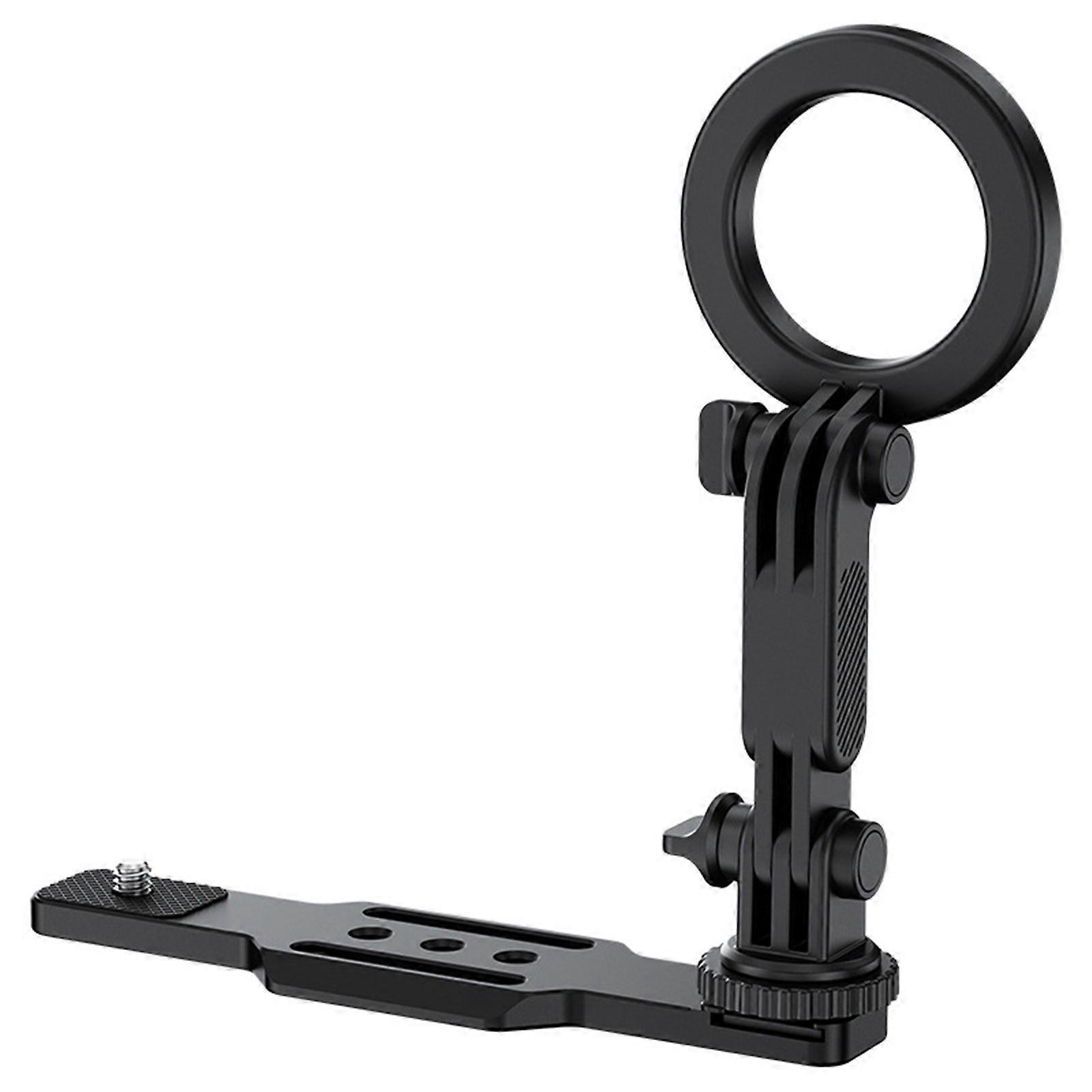 Rotatable Magnetic Mounting Base For Smartphones Cold Shoe Scratch Resistant Pad Quick Installation Camera Accessory Multicolor