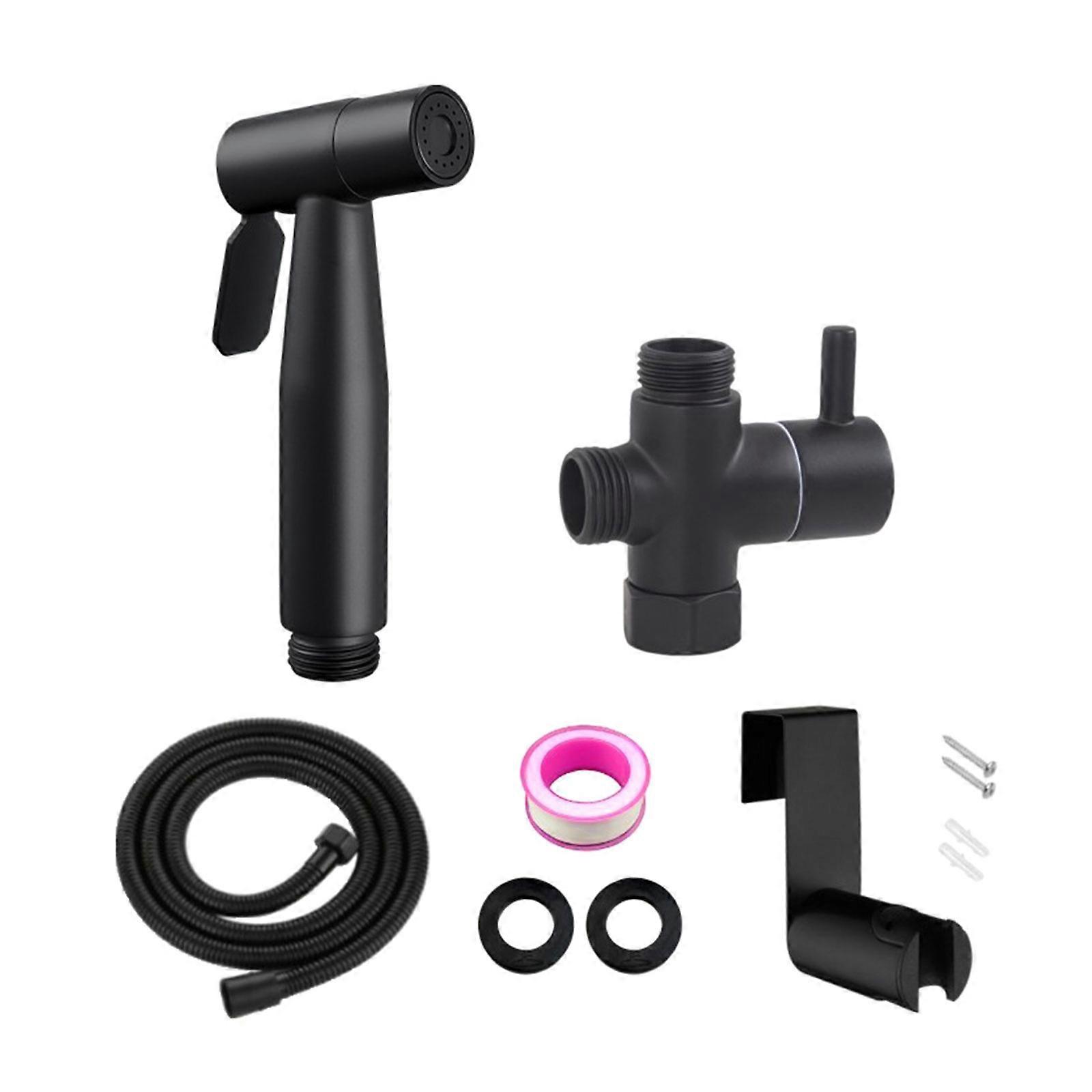 Practical Comfort Grips Bidet Sprayer Tool Set Sturdy Stainless Steel Accessory for Resistance and Multipurpose Use  Y
