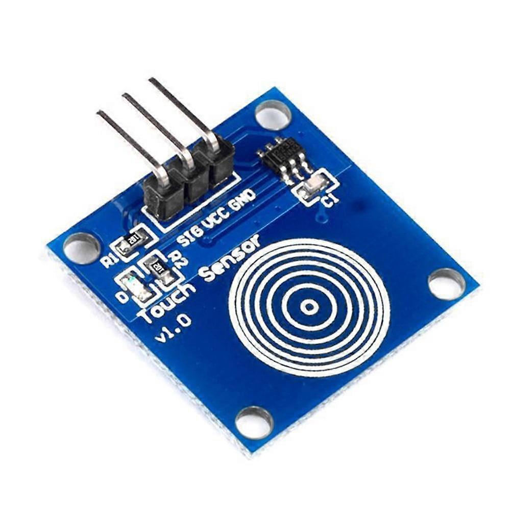husxh TTP223 Digital Sensor Module Capacitive Sensor Board Module 2-5.5V DC