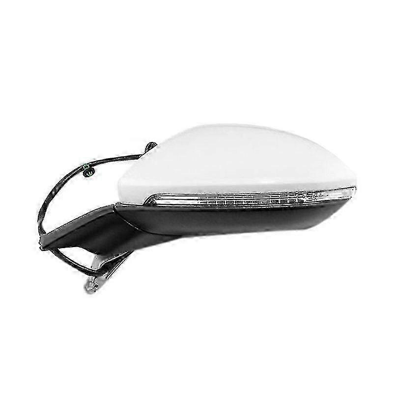 m Car Electric Folding Rearview Mirror Assembly Heating Mirror with Light Compatible with Golf 7 Mk7 2