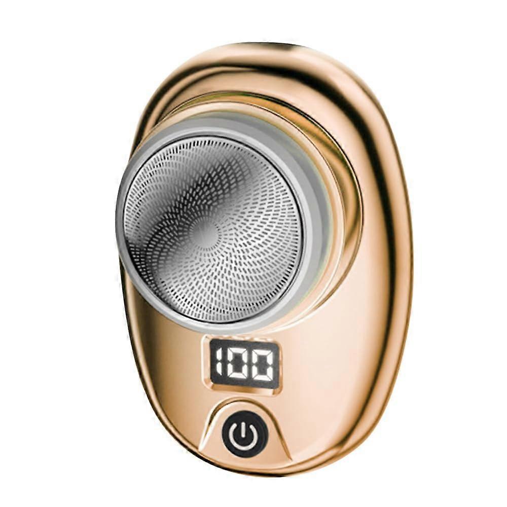 Mini Electric Shaver Waterproof Rechargeable Razor with Digital Display for Travel Home Office