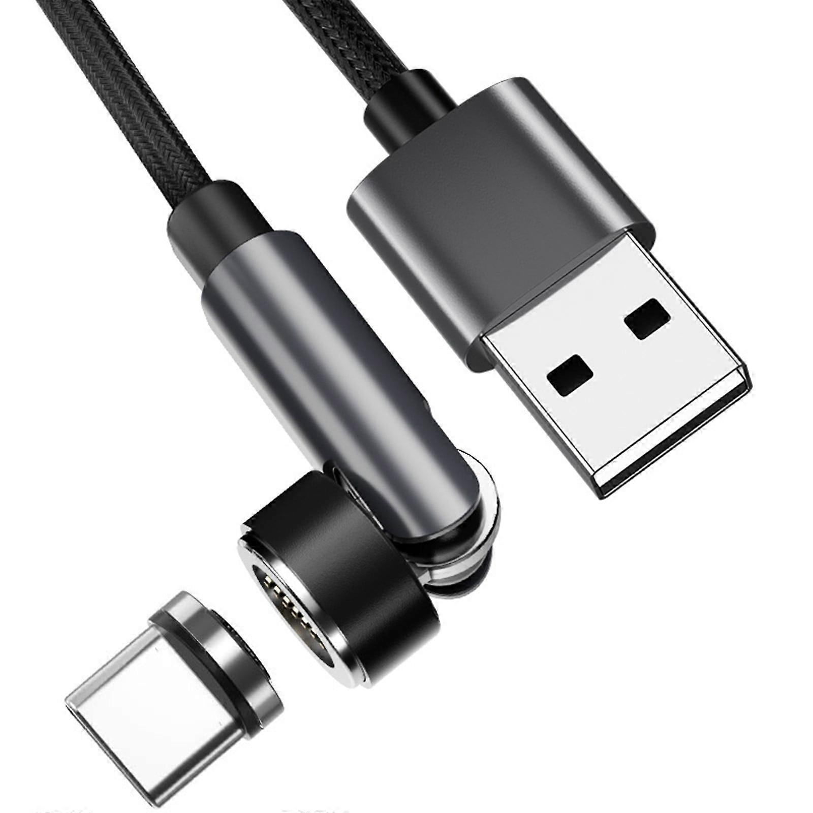 Kiplyki Magnetic Data Cable USB Adapter Type-C Connector Support USB Charge Mobile Phone Laptops Tablets