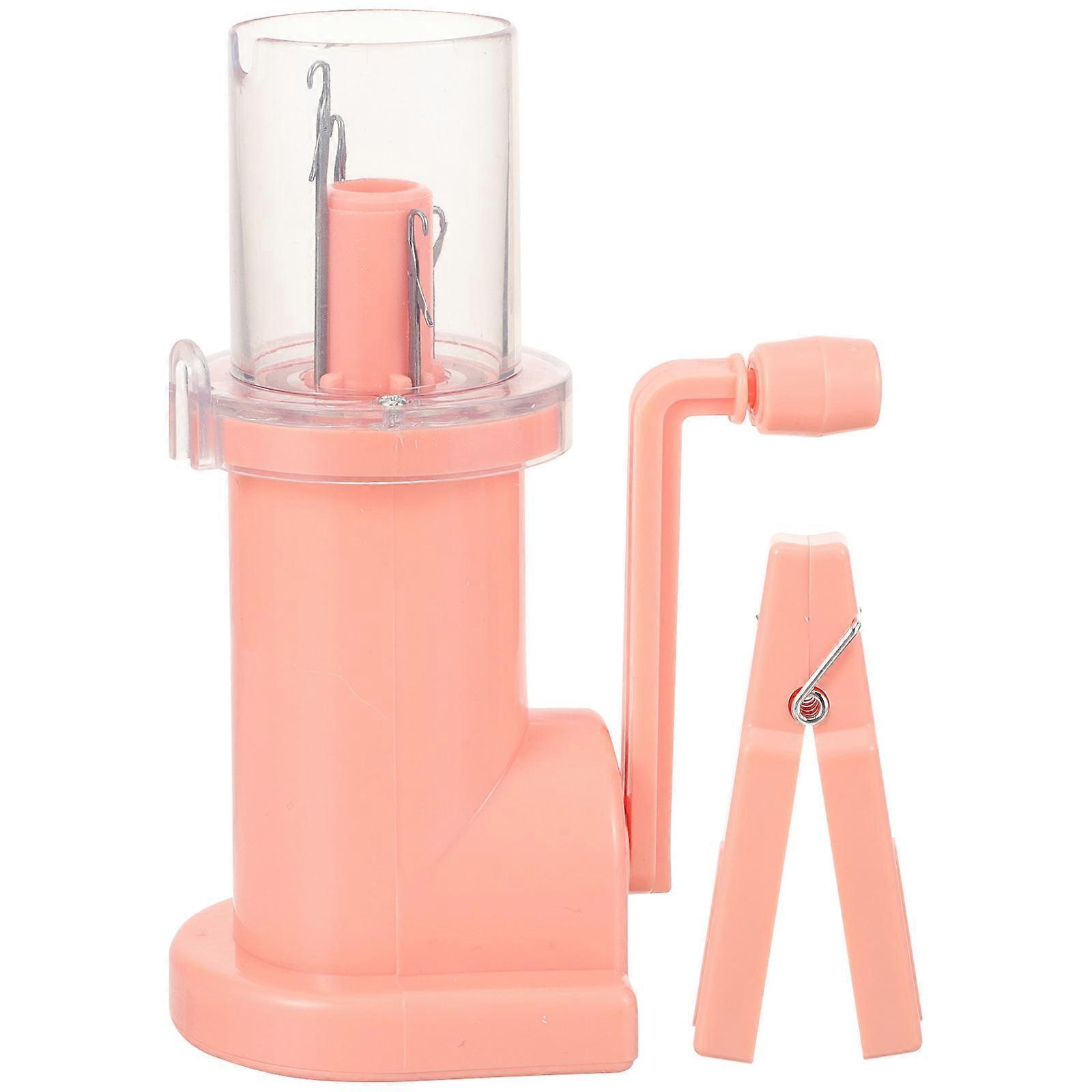 Pink Rope Knitting Machine for Knitting Compact and Easy to Use