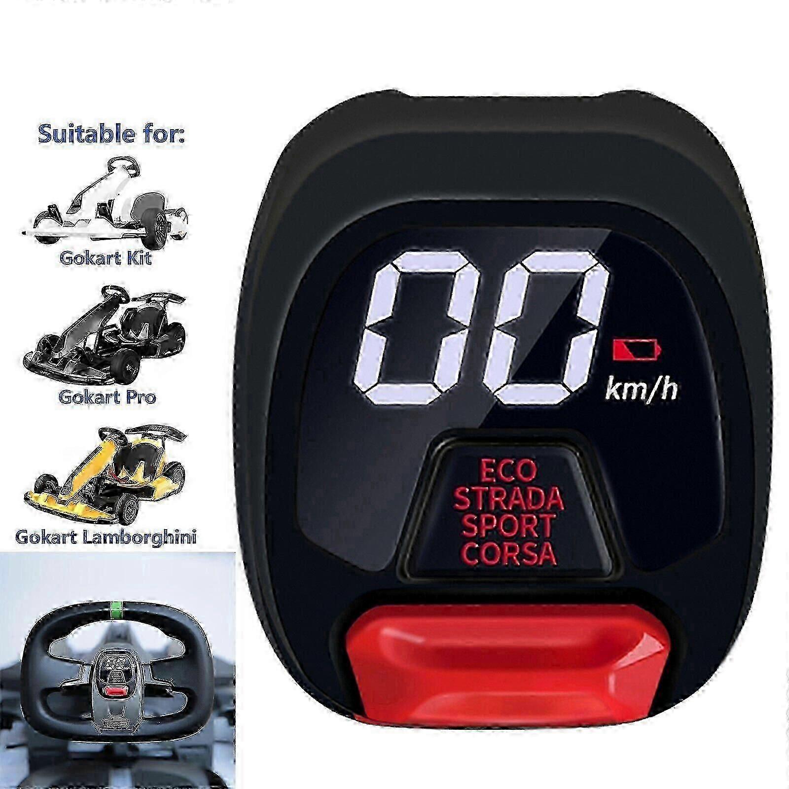 Für Segway Ninebot Gokart Tachometer Digital Display Kit Pro Speed Mode Sele Js