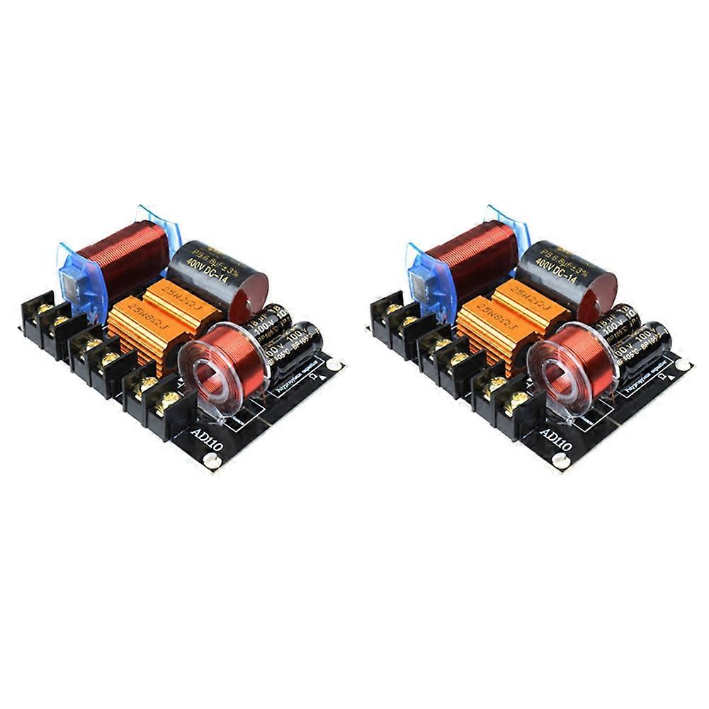 2X 250W Audio Frequency Divider Two Way Hifi Speaker Crossover Stage Performance High Power Frequency Divider