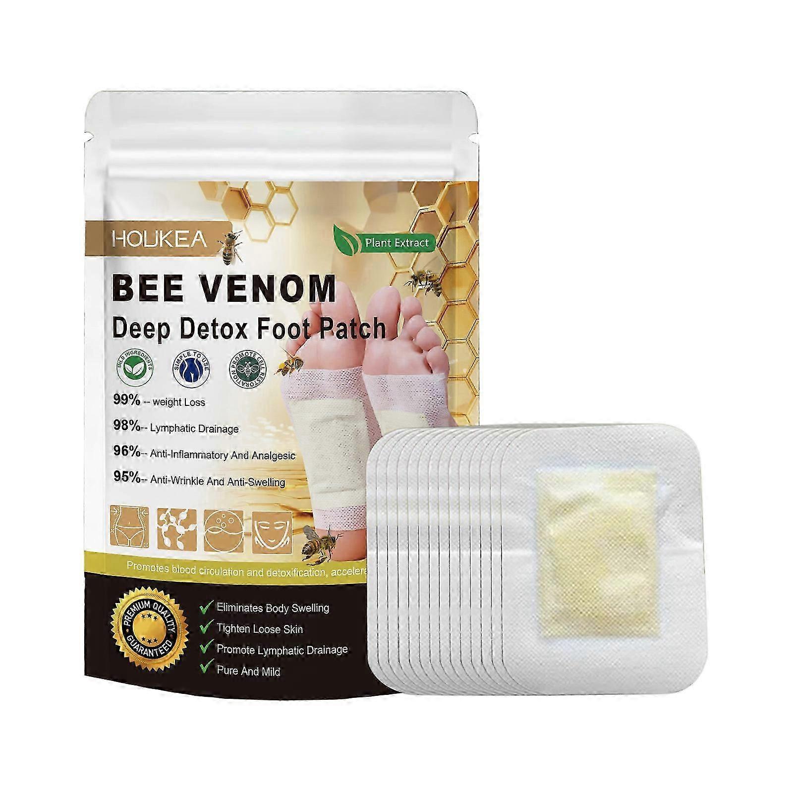 Bee Venom Herbal Foot Patch with Ginger Essence - Relieve Discomfort