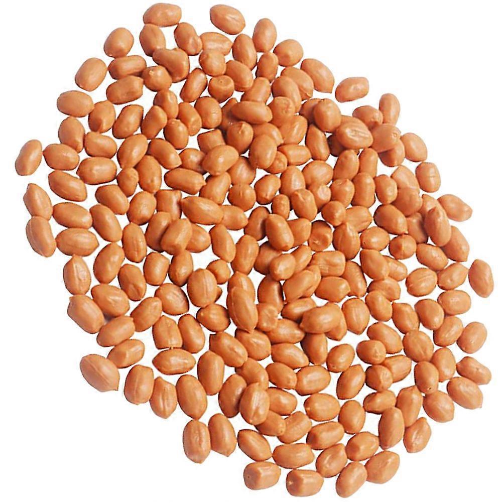 Artificial Groundnut Kernels Brown PVC Ornament for Storage 1 Bag
