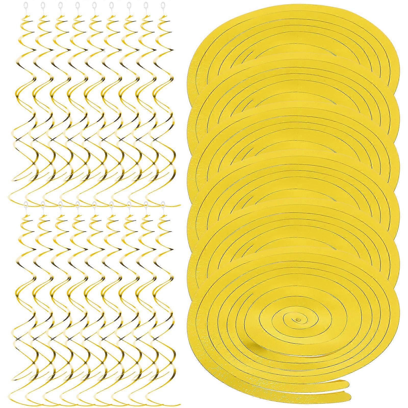 Party Ceiling Hanging Swirl Decorations Ornaments 150Pcs