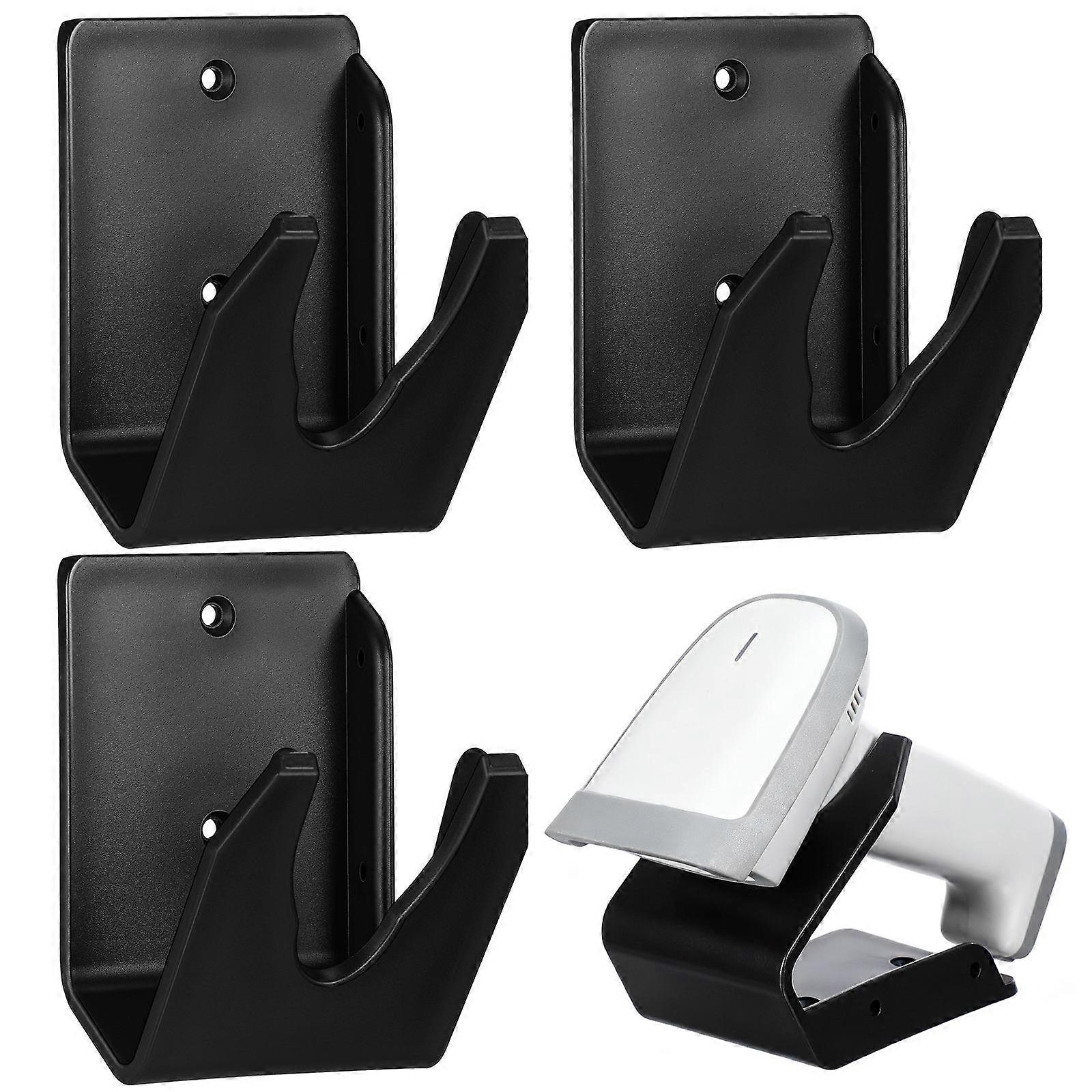 Universal Barcode Scanner Holder Stand for Desk Mounting 3Pcs Black