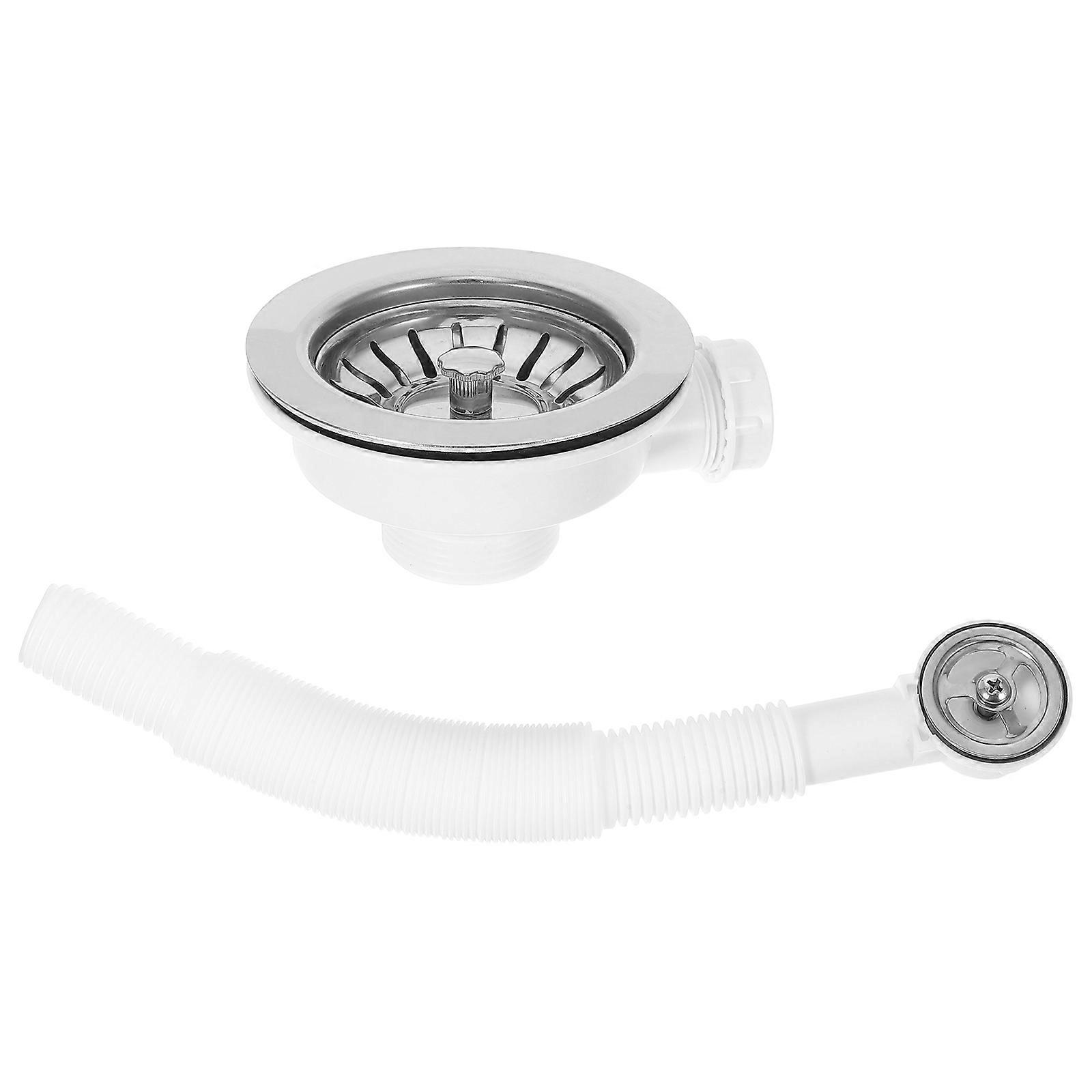 Sink Drain Strainer with Overflow Hole for Residential Kitchen Use