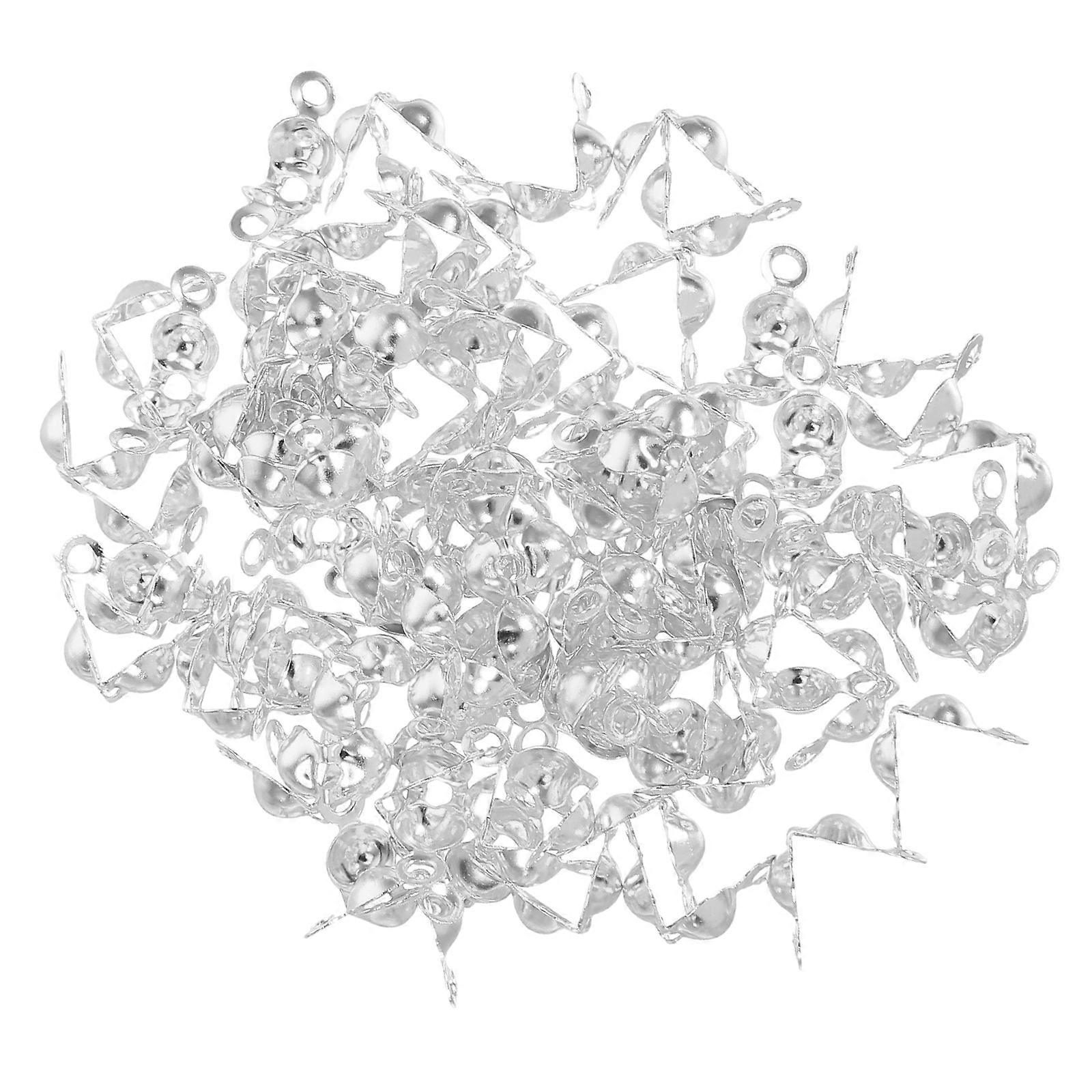 DIY Hand Chain Connector Clasp for Fixing Use Silver 200Pcs Kit