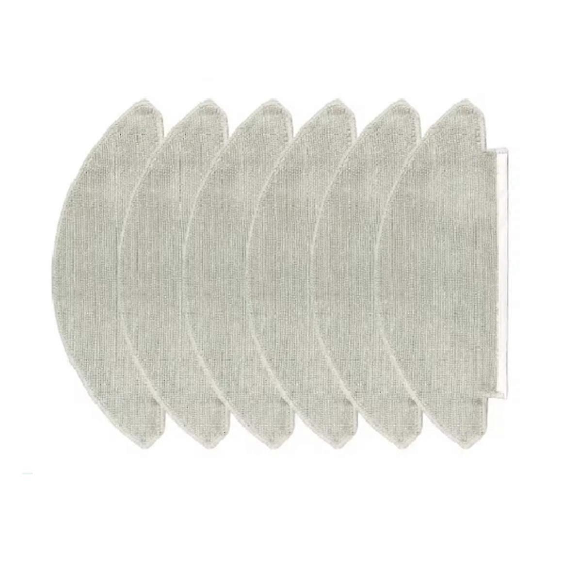 6 PCS Cleaning Rag For Alpha 2 Pro V-RVCLMD40B Vacuum Cleaner