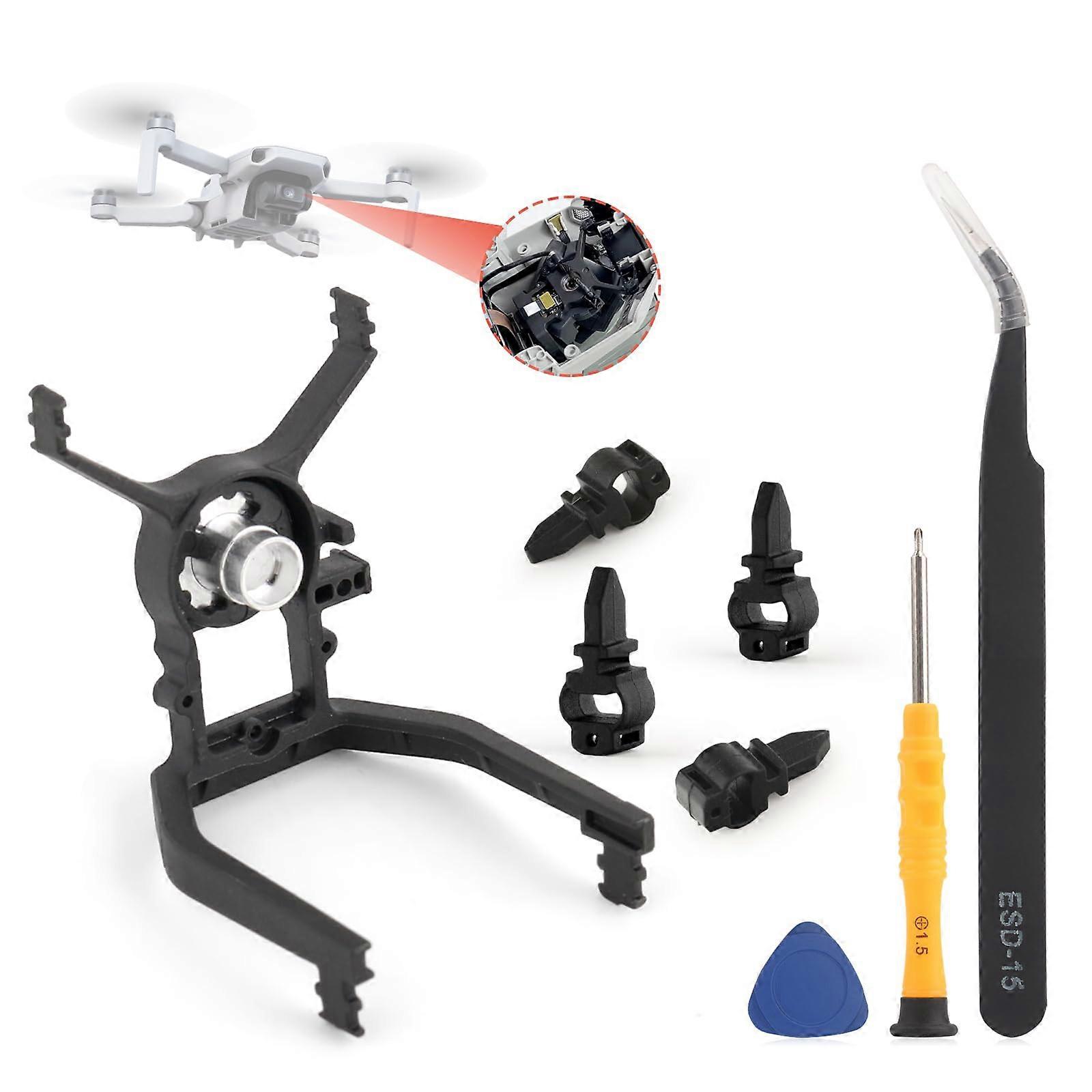 Gimbal Mount with Shock Absorber Balls for DJI Mini 2 and Mini SE 4K Vibration Reduction and Stability
