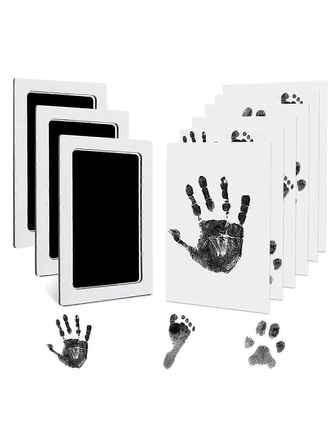 Paw Print Clean Touch Ink Pad, Dog Or Cat Pet Owner Keepsake, DIY Inkless Nose and Pawprint Impression Making Kit