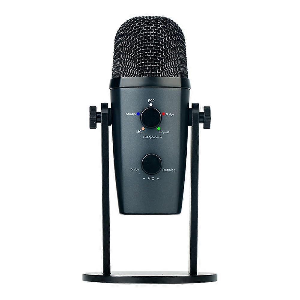 USB Microphone Cardioid, Quick Mute, Plug And Play For Recording, Streaming And Podcasting
