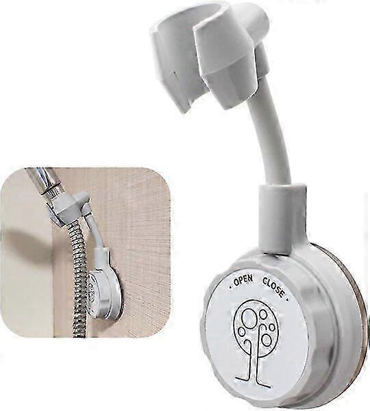 Adjustable Shower Bracket, 1 Piece, Good Suction, Adjustable Angle, Nail-free Installation