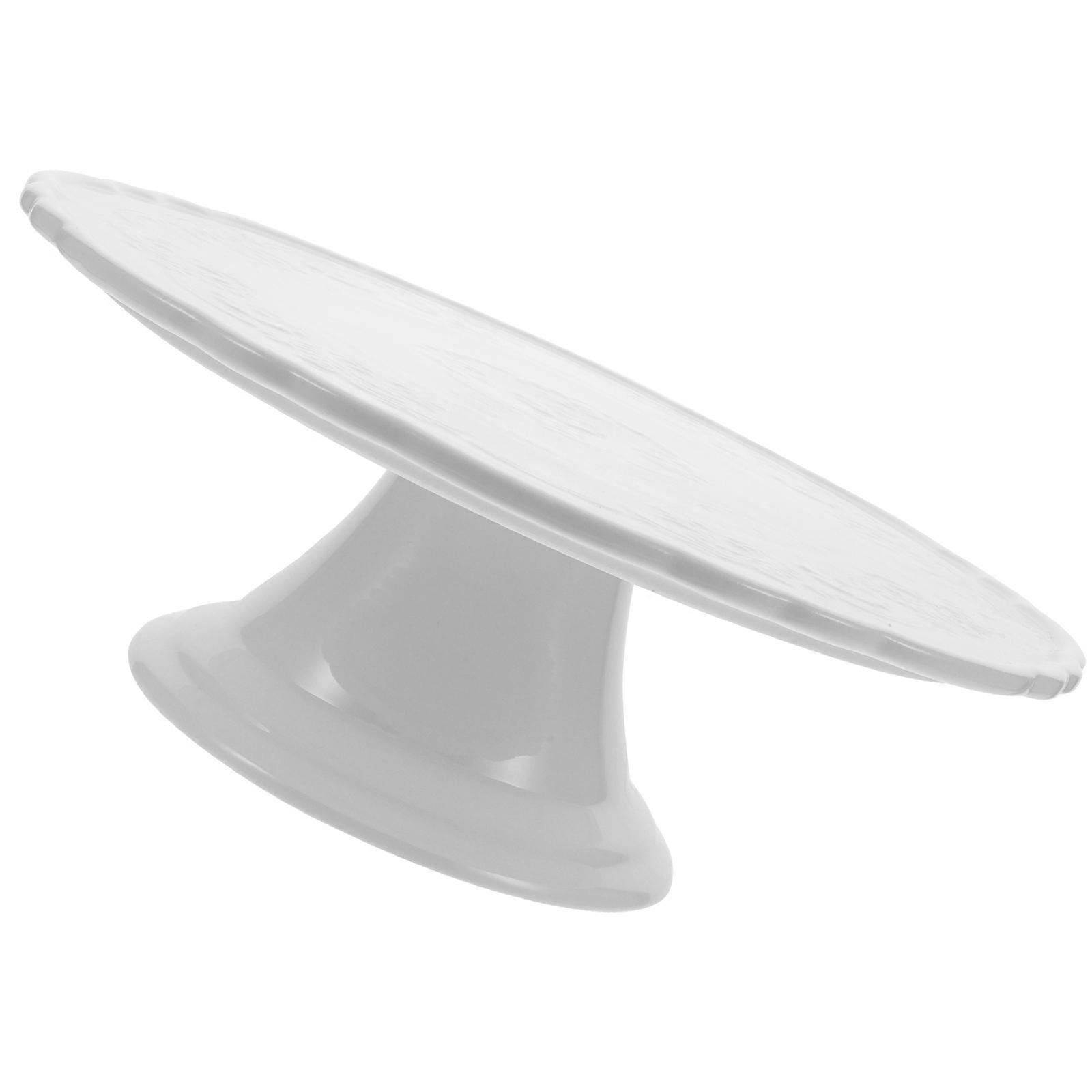 Ceramic Cake Stand for Serving Porcelain Pedestal Fruit Tray Decorative