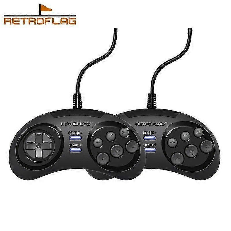 2 mandos clásicos con cable USB Retroflag para Raspberry Pi, Windows y Nintendo Switch 2025