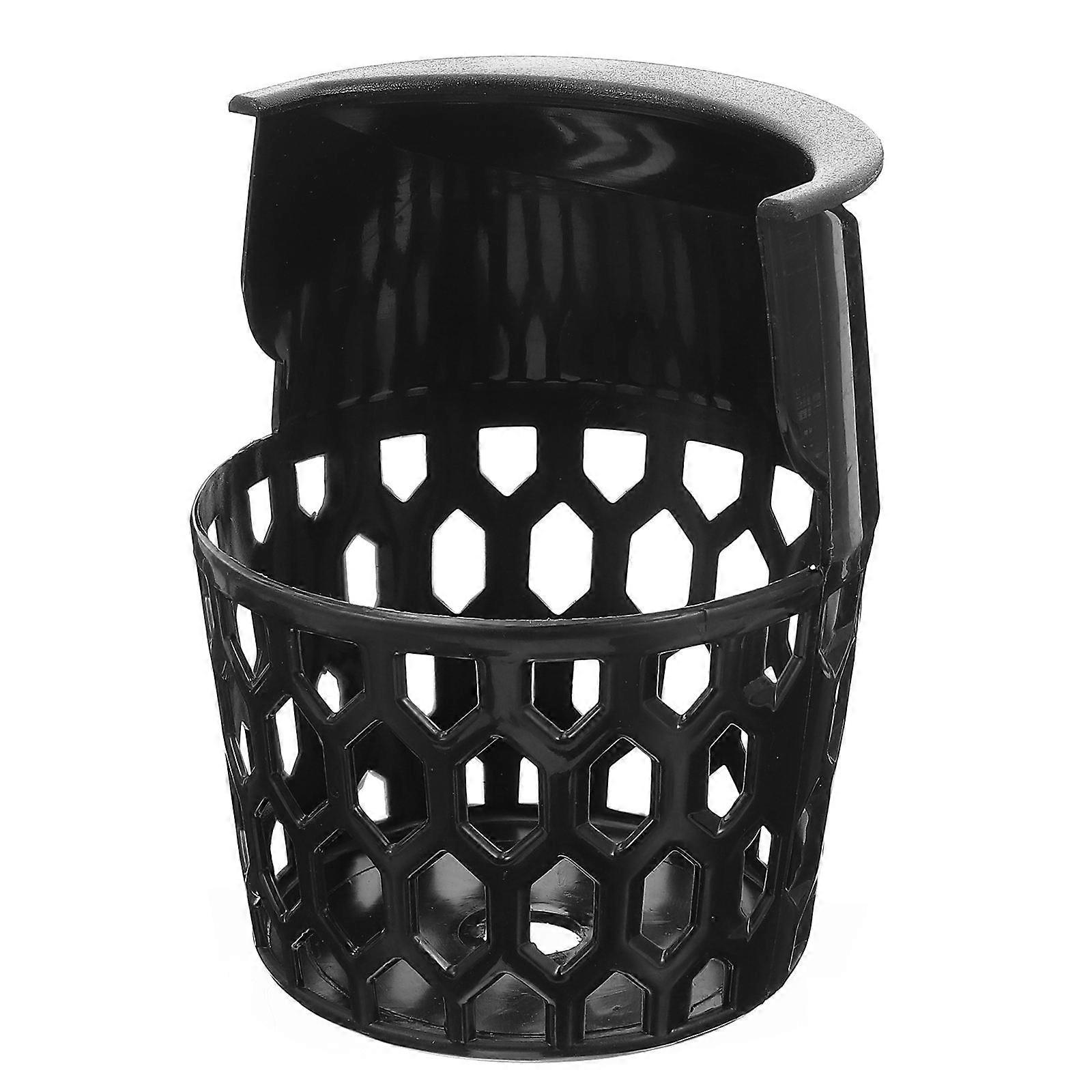 Plastic Billiard Net Basket for Storage Use Drop Ball Holder Black