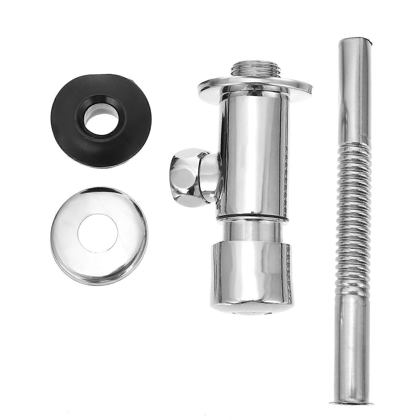 Hand Press Urinal Copper Flush Valves for Delay Shutoff 2Sets Toilet Use