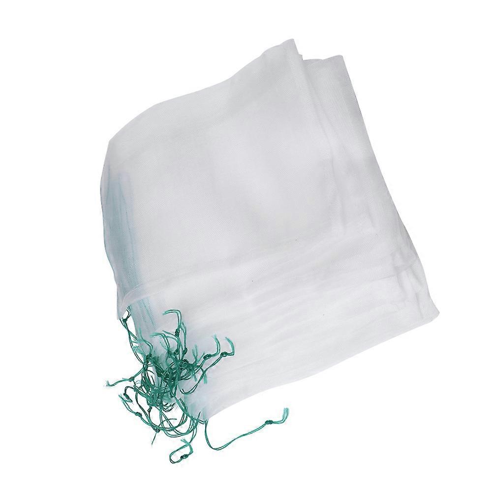 Multi-Function Nylon Drawstring Bags for Storage 200Pcs Portable Fruit Mesh Bags