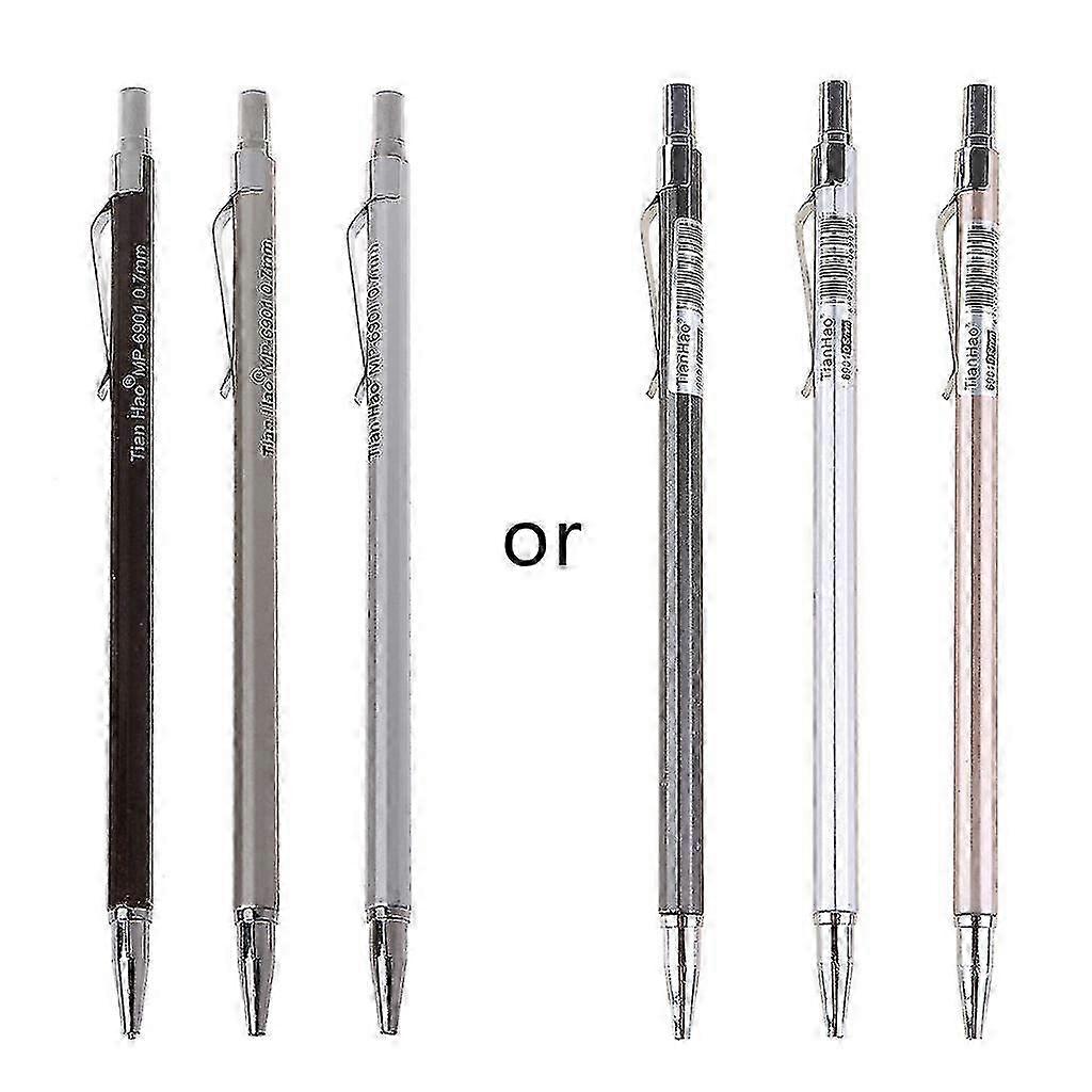 25-26 Mechanical Pencil Automatic 0.7mm For Sketching Illustrations Architecture 3pc