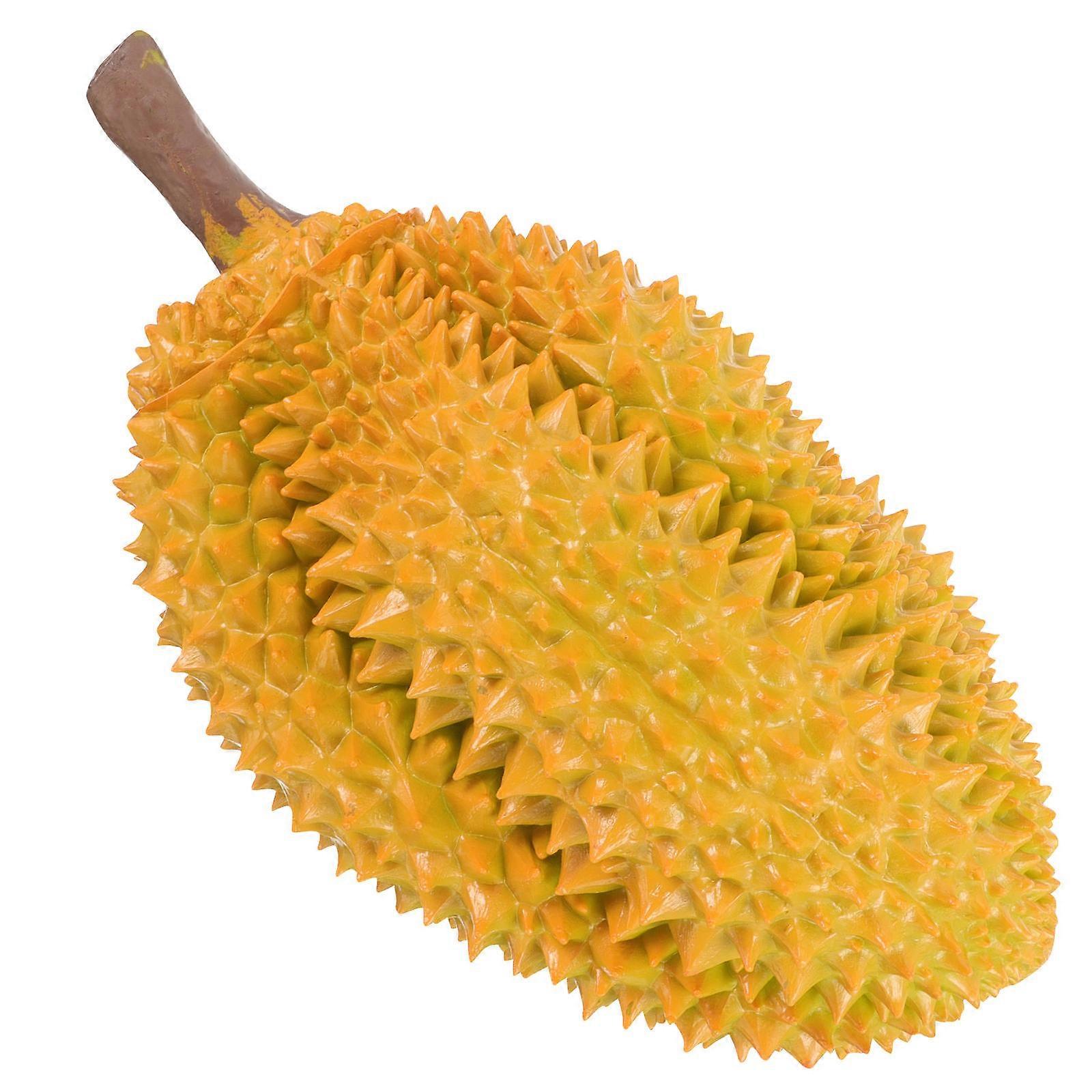 Artificial Durian Model Fake Fruit for Decor Yellow Simulation Durian