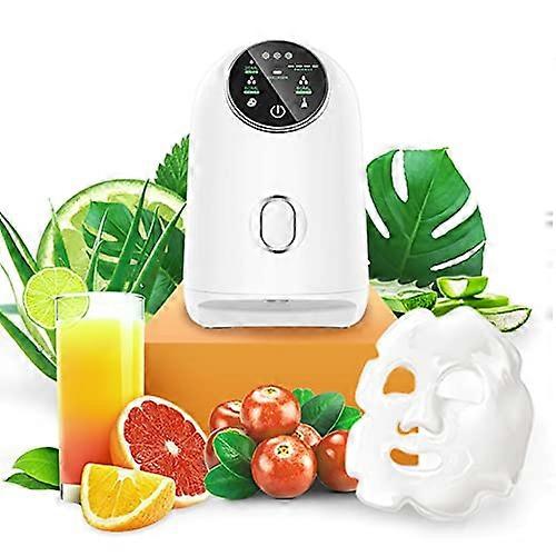 Face Mask Maker with LCD Display, DIY Collagen Fruit and Vegetable Home Spa Mask Maker