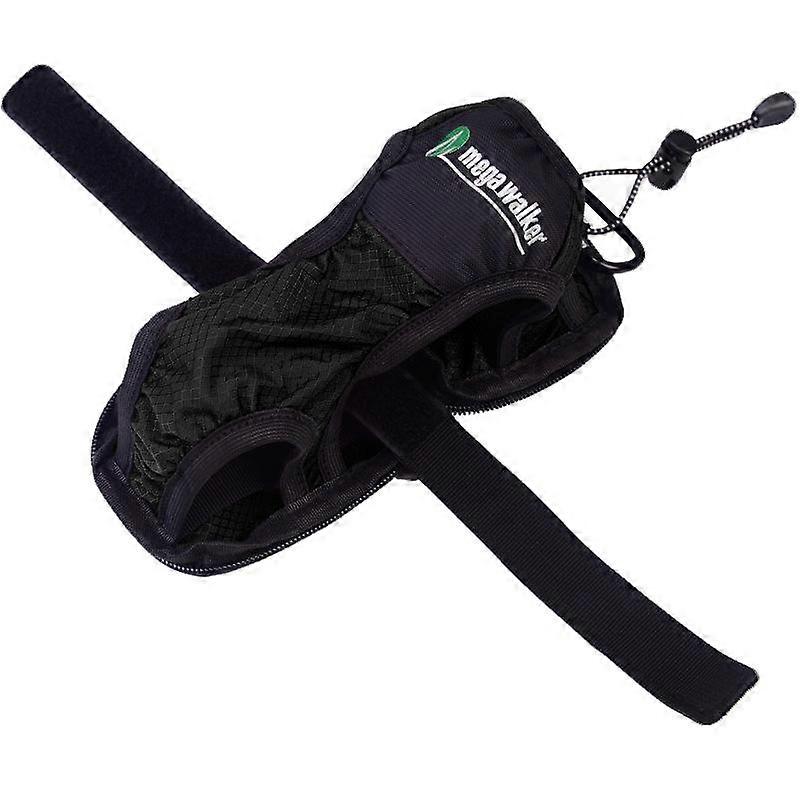 Borsa porta borraccia con tracolla e supporto a tracolla lunga, rossa